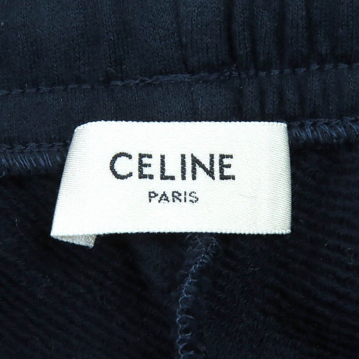 Celine 2 I Cotton Cashmere Eddie Period Triomphe Embroidery Sweat Pants — view 8