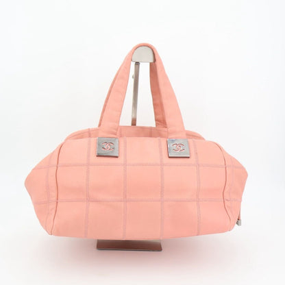 Chanel Caviar Leather CC Logo Choco Bar Handbag — view 2
