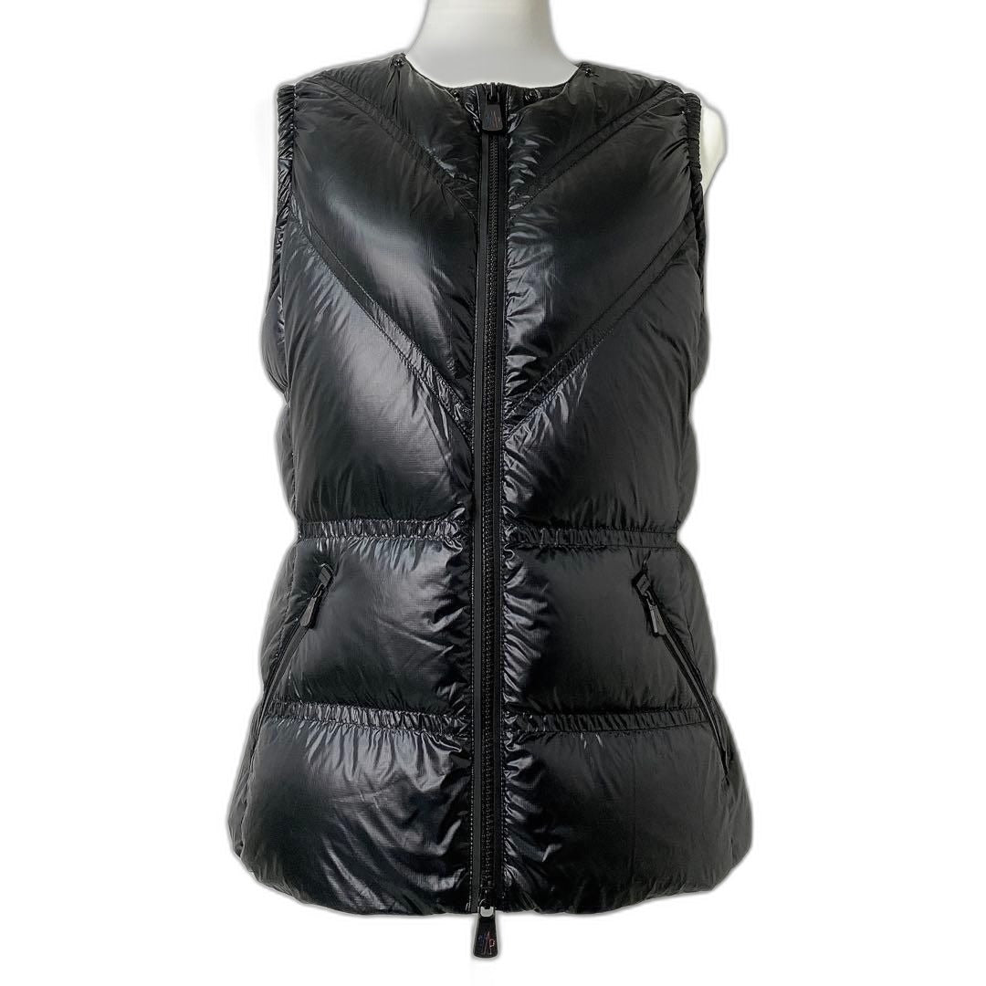 Moncler Moye Down Vest 1 Black Mon Cles — view 2