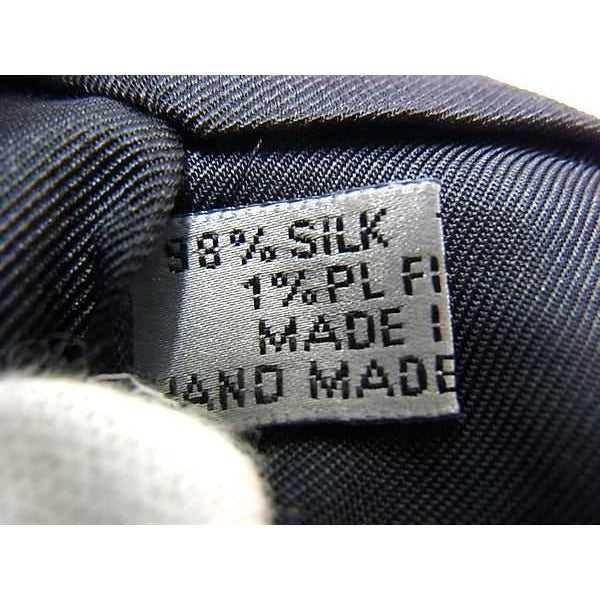 Dior 98% Silk And 1% Polyester Tie Black Fs2223 — view 4