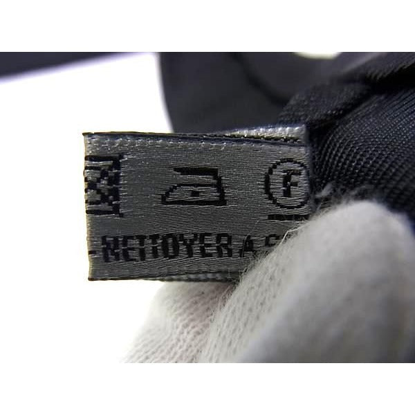 Dior 98% Silk And 1% Polyester Tie Black Fs2223 — view 6