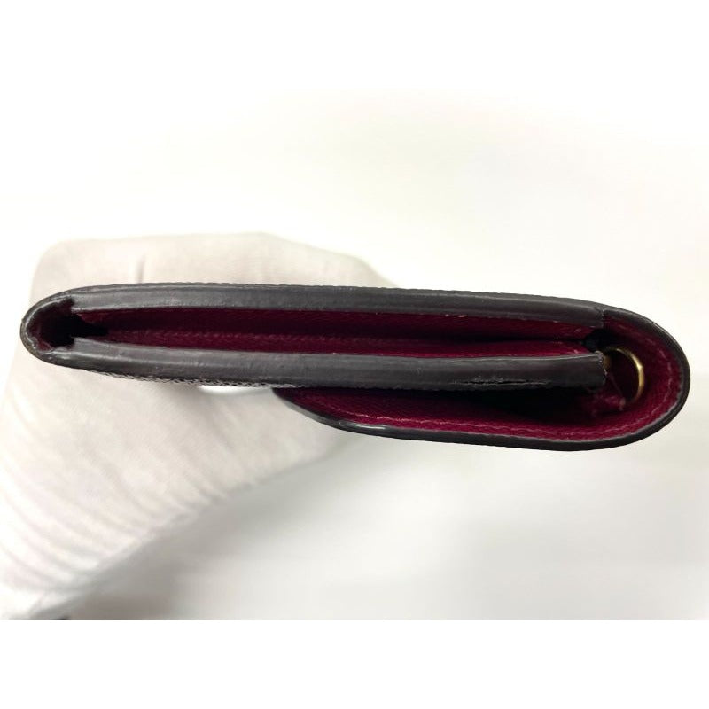 Louis Vuitton Monogram Portefeuille Emilie Zipper Long Wallet Brown — view 6