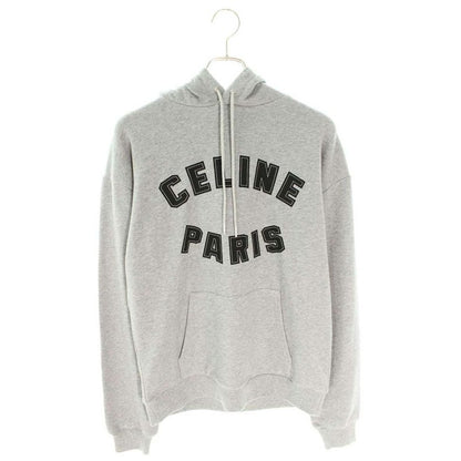 Celine 2 Y88 G670 Q Loose Hoodie with Logo Print