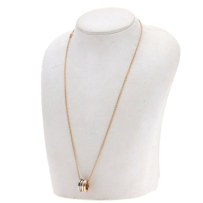 Bvlgari Bulgari B-zero1 Bee Zero1 Perfect Mistake Necklace 18K Pink Gold 18K