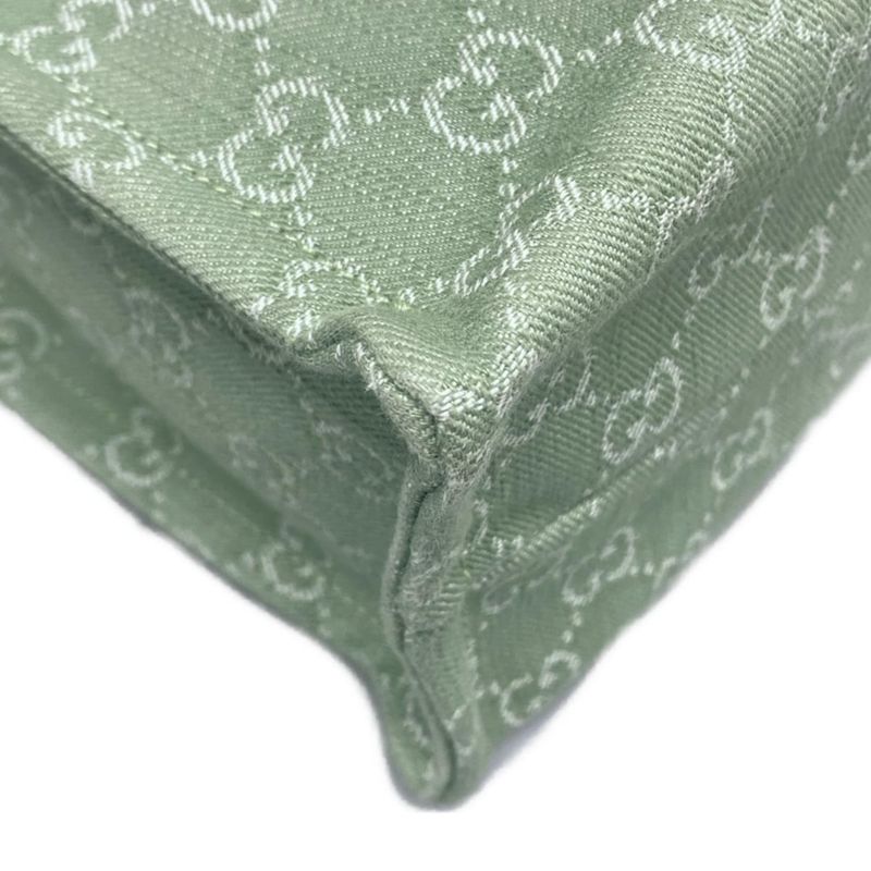 Gucci Ophidia Medium Tote Bag 772183 Light Green Leather