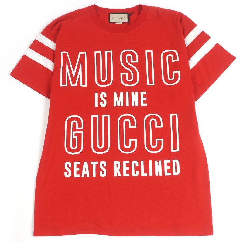 Gucci 100 th Anniversary 22 SS 100% Cotton Logo Print Cut & Sleeve
