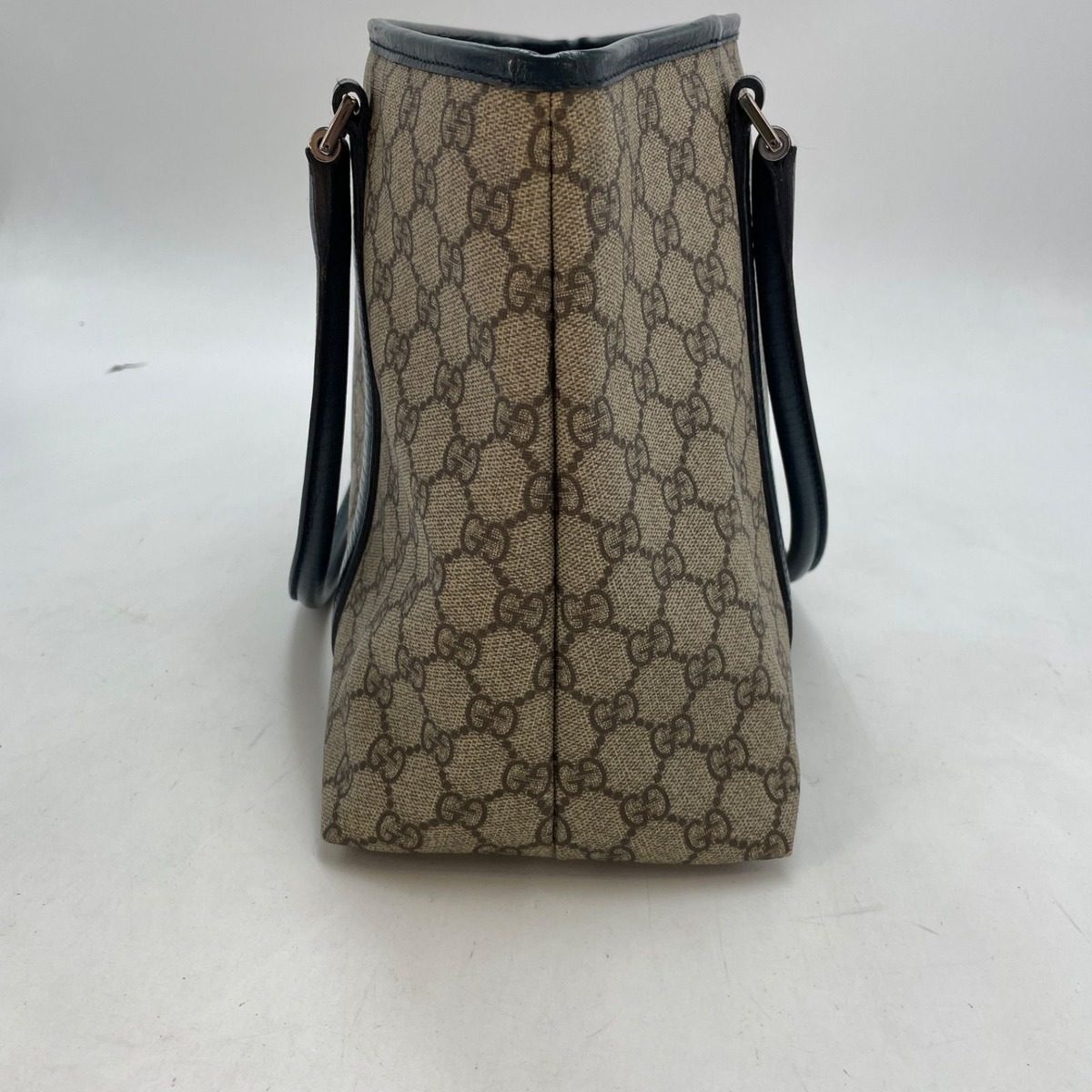 Gucci GG Pattern Supreme Tote A4 Beige Blue — view 12