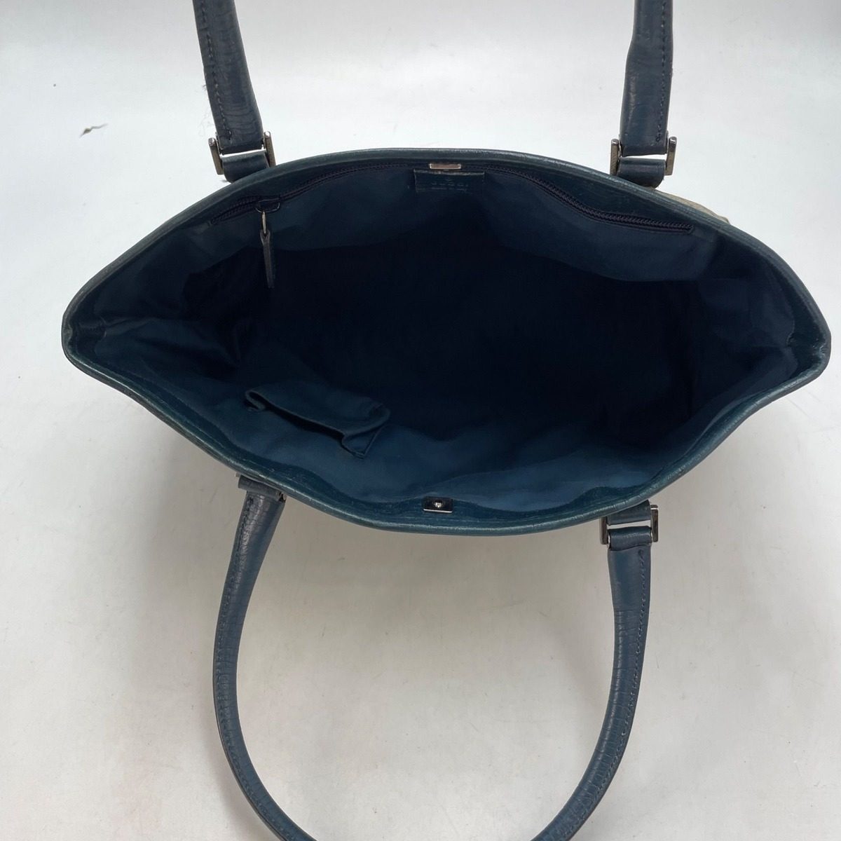 Gucci GG Pattern Supreme Tote A4 Beige Blue — view 3