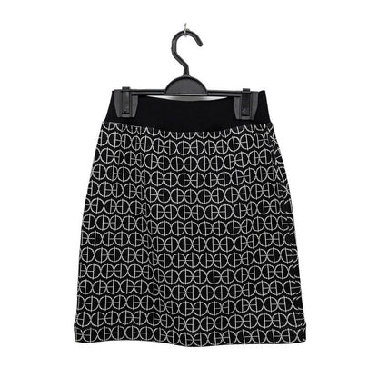 Hermes Skirt All Over Pattern Black Size 34 Cotton Apparel