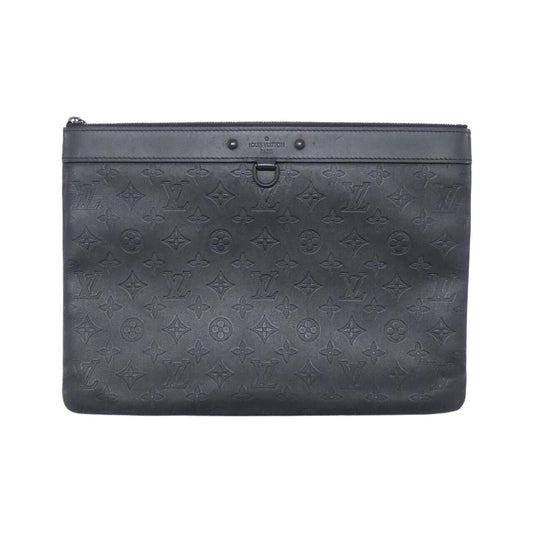 Louis Vuitton Monogram Shadow Pochette Discovery Clutch