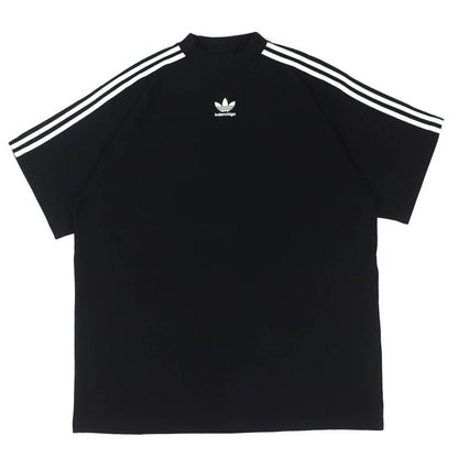 Balenciagaadidas 23 SS 100% Cotton Striped Logo Print