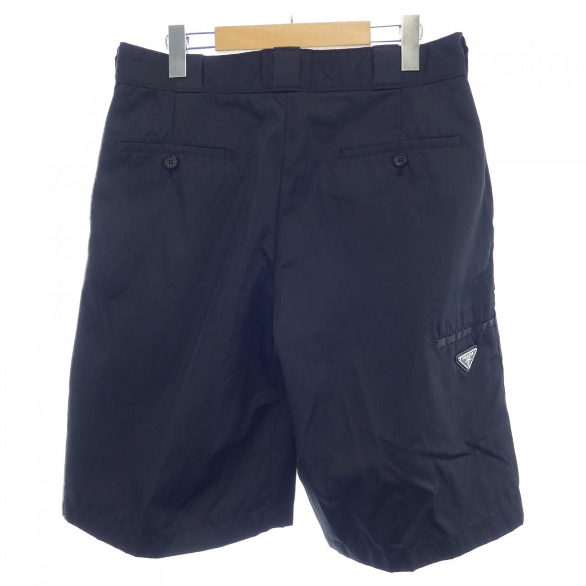 Prada Triangle Logo Shorts Pants — view 2