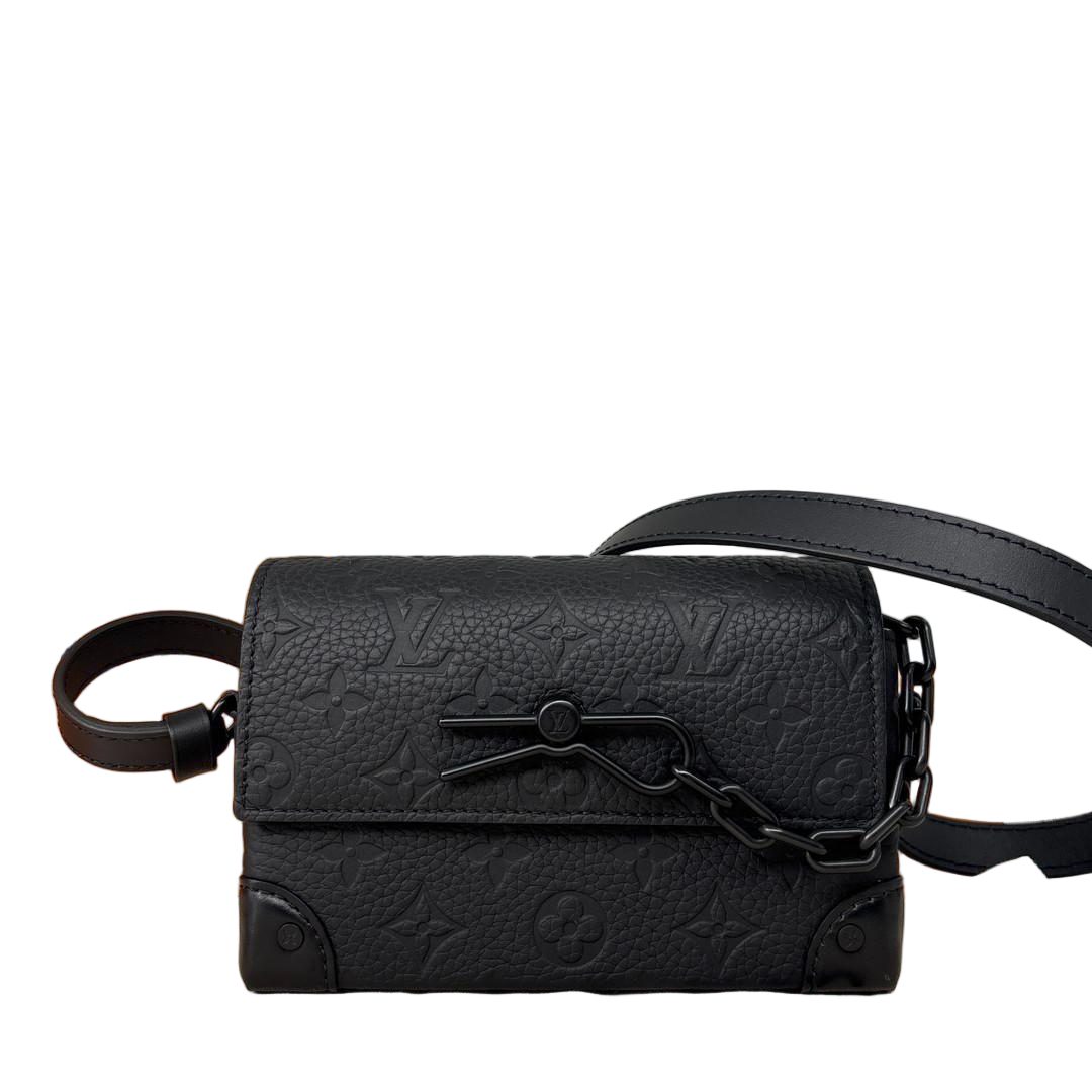 Louis Vuitton Taurillon Monogram Steamer Shoulder Bag