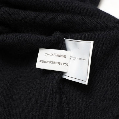 Chanel Vintage Sweater Size 38 Long Sleeve Knitted Sweater 99A Cashmere Silk