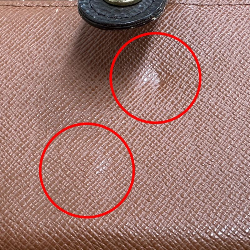 Louis Vuitton M61663 Monogram Wallet With Credit Card Pocket Porte Monet Vieux