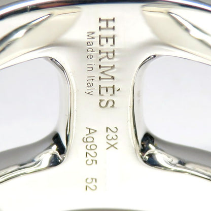 Hermes Ring Osmozu PM #52 No 12 Ag925 Hshape Silver - 2023 Ring