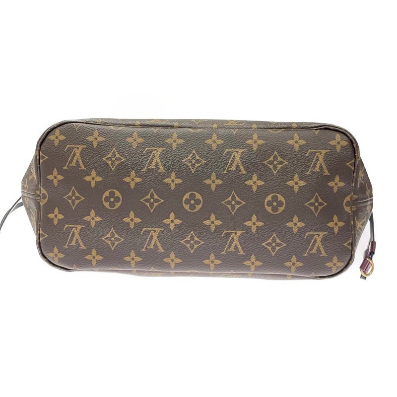 Louis Vuitton M41663 Monogram PVC Neverfull MM Totem Brown 365183 Shoulder Bag