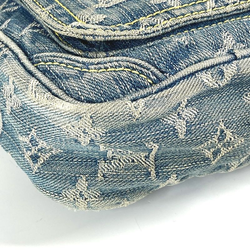 Louis Vuitton Shoulder Bag Camera Bag M95348 Monogram Denim Blue