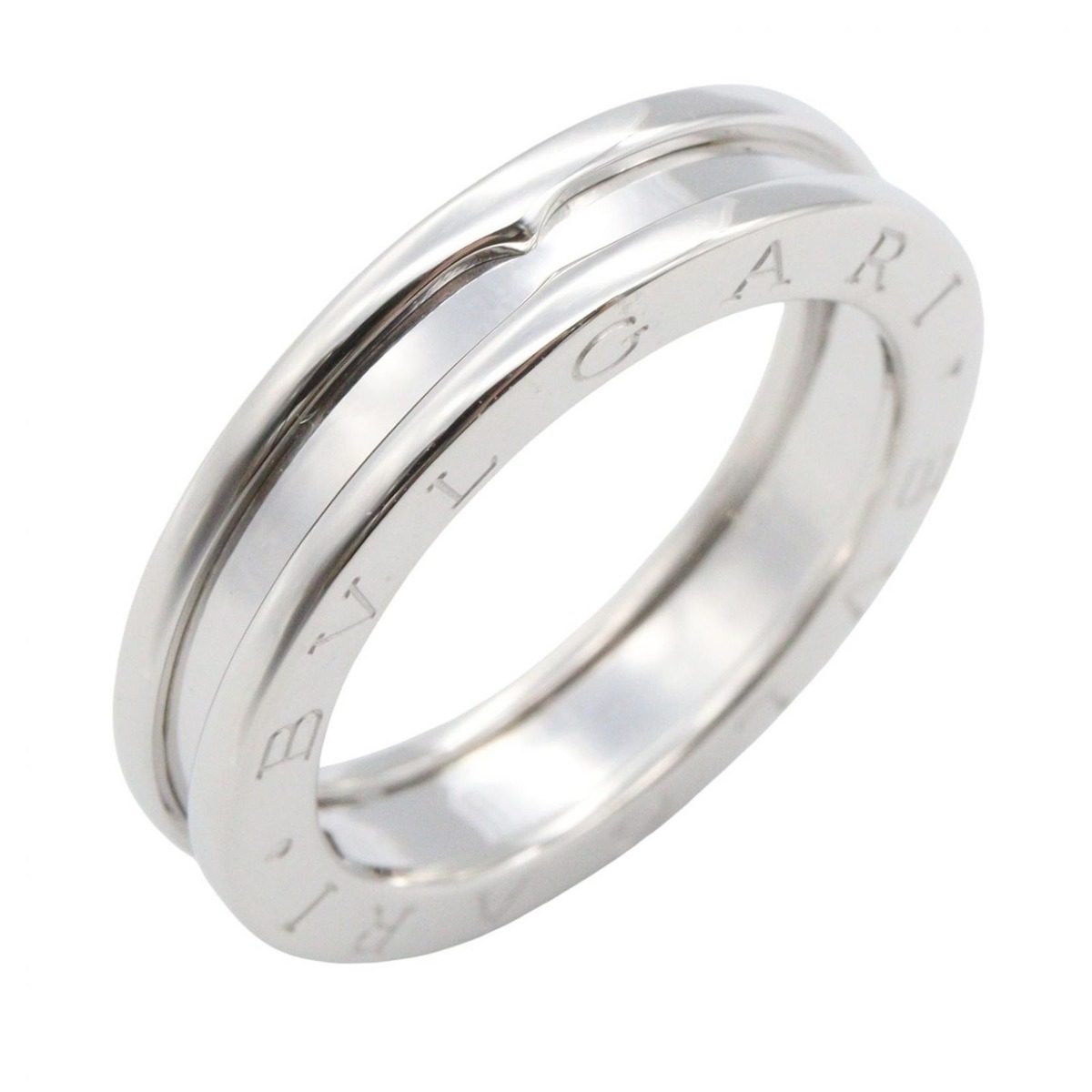 Bvlgari Ring B-zero One Band 18k White Gold