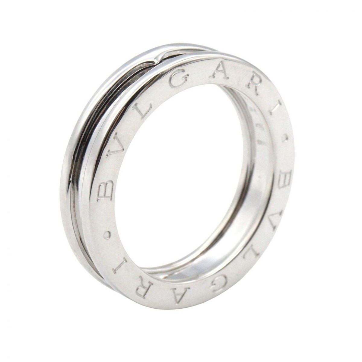 Bvlgari Ring B-zero One Band 18k White Gold — view 4