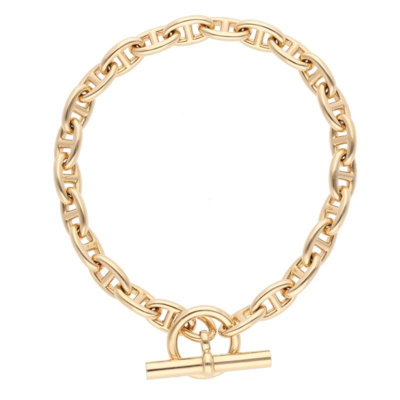 Hermes Chaine Dancre TPM 18K Yellow Goldchaine Tpmbracelet