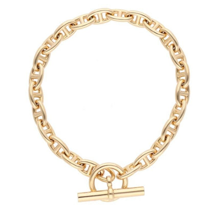 Hermes Chaine Dancre TPM 18K Yellow Goldchaine Tpmbracelet