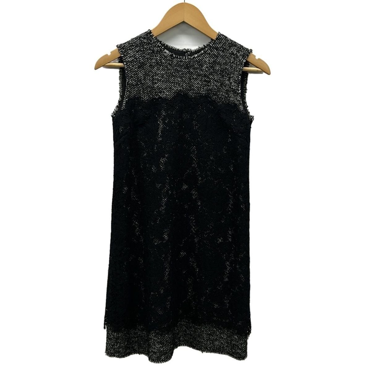 Dolce & Gabbana Dress 36 S Black White Lace