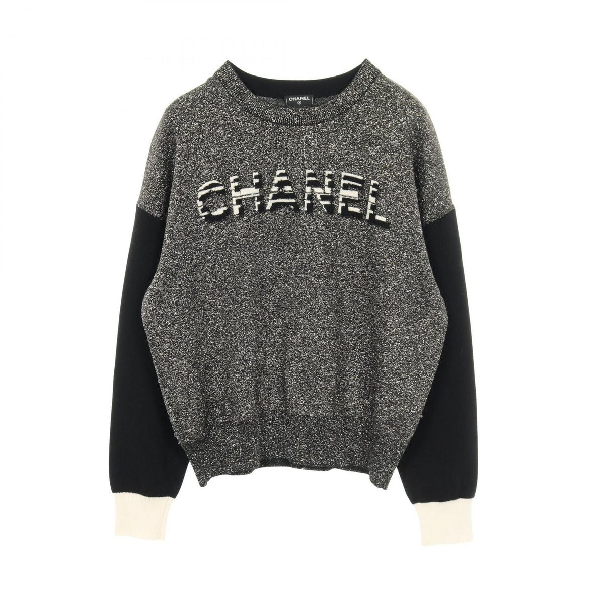 Chanel Knit Logo Cashmere Cotton