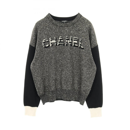 Chanel Knit Logo Cashmere Cotton