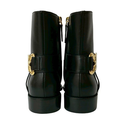 Louis Vuitton Waist Side Line Ankle Boots Logo Hardware