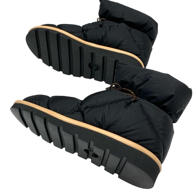 Louis Vuitton Pillow Line Monogram Boots Short Boots Shoes Nylon Black Brown