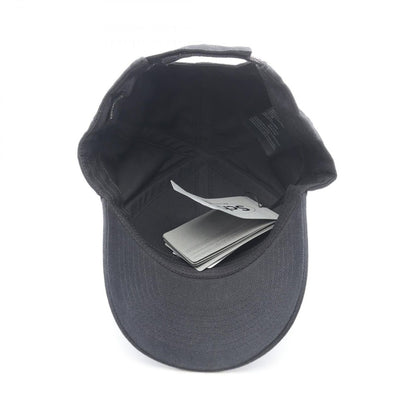 Balenciaga Cap Scholl Black Canvas Hat — view 3