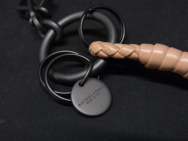 Bottega Veneta Bottega Veneta Leather Key Ring Key Holder Bag Charm