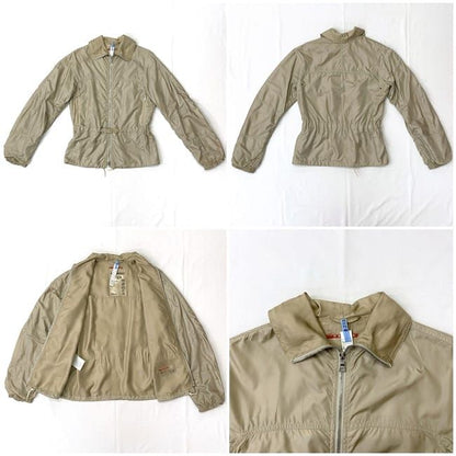 Prada Blouson Beige Sport 280562 Excellent Condition Cleaned