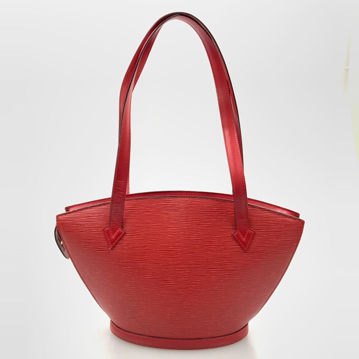 Louis Vuitton Epi Saint-Jacques Shopping Shoulder Bag M52277 Red