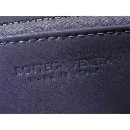 Bottega Veneta Long Wallet Intrecciato Zip Around Lavender — view 2
