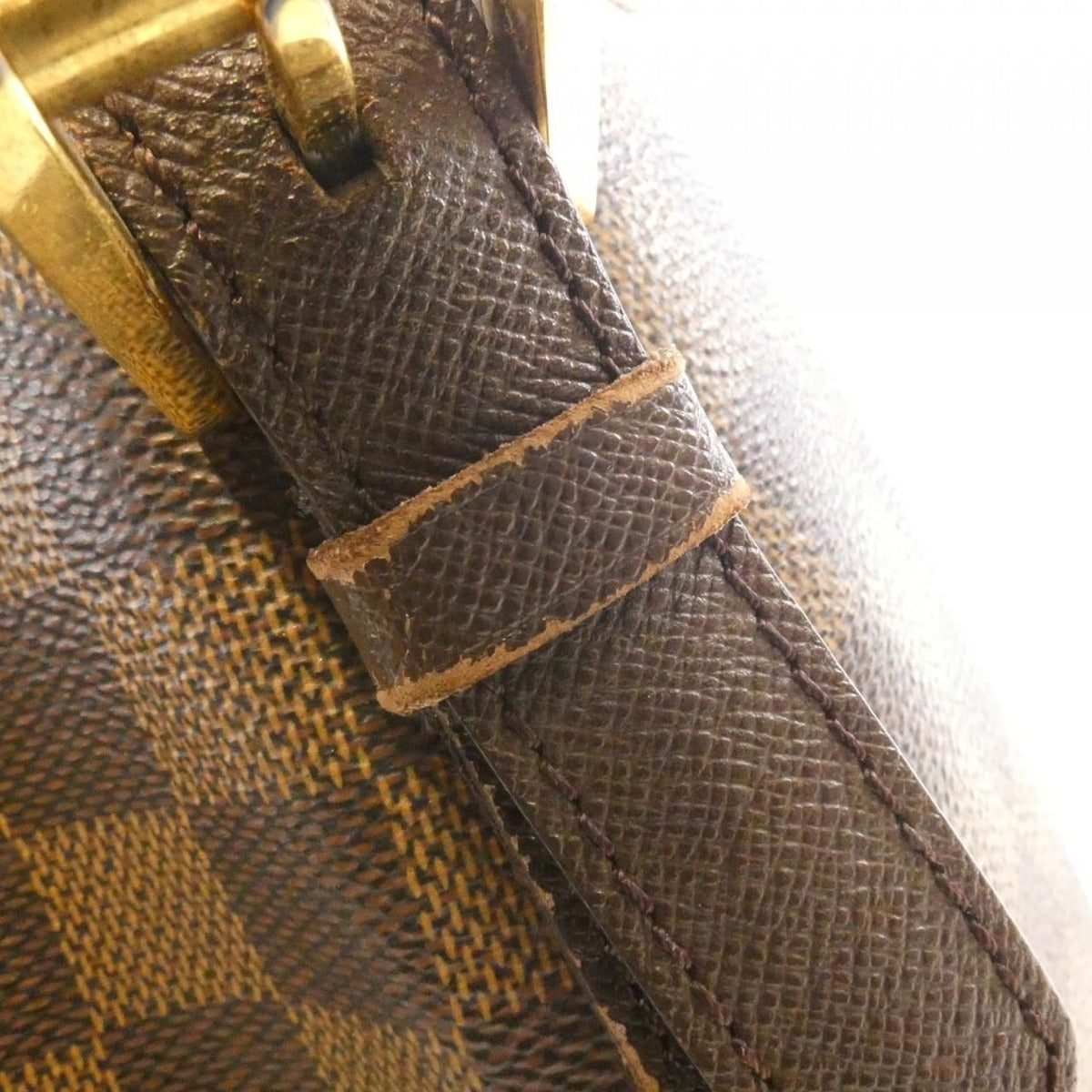 Louis Vuitton Damier Belem MM Shoulder Bag Ebene — view 5