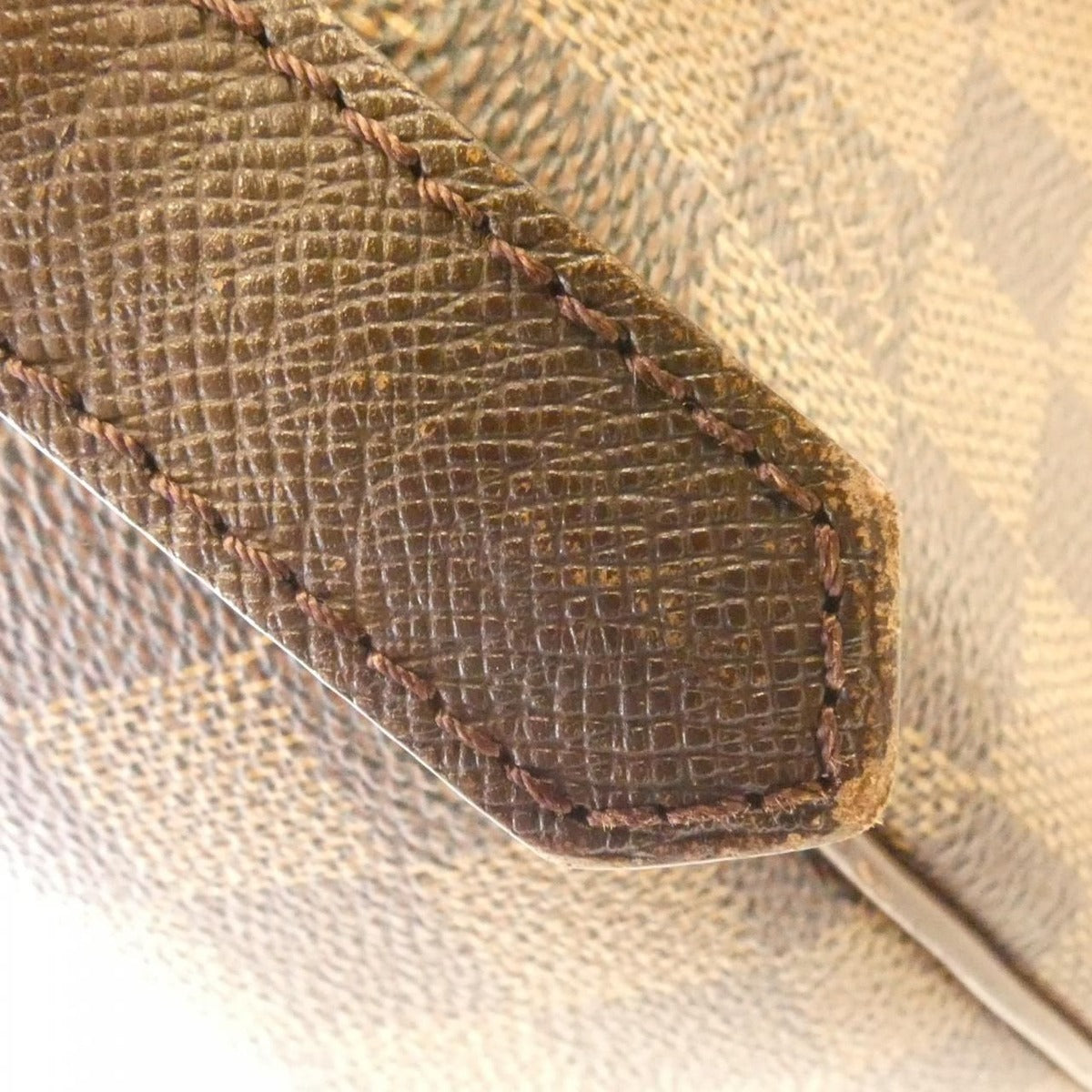 Louis Vuitton Damier Belem MM Shoulder Bag Ebene — view 6