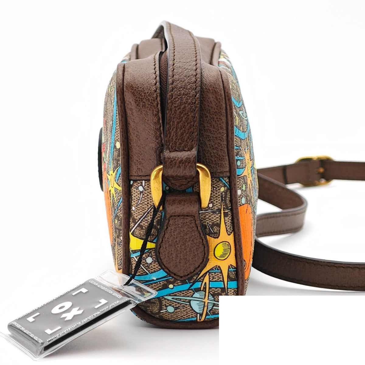Gucci Donald Duck Shoulder Bag Colorful Beige Disney — view 4