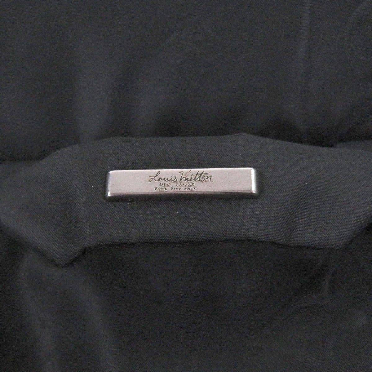 Louis Vuitton Monogram Reversible Wzip Down Jacket Black 50 — view 6