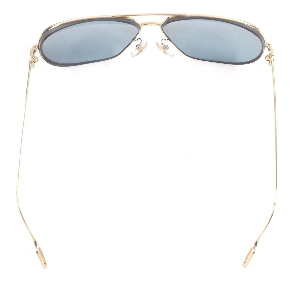 Cartier Ct0111 S 2 C Two Bridge Sunglasses Gold Blue — view 6