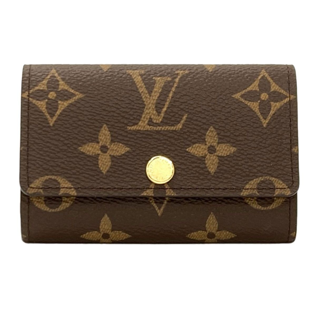 Louis Vuitton Multicles 6 Key Case Monogram Canvas Key Holder