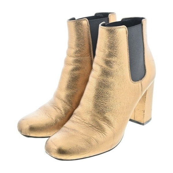 Saint Laurent Paris Boots Gold 36