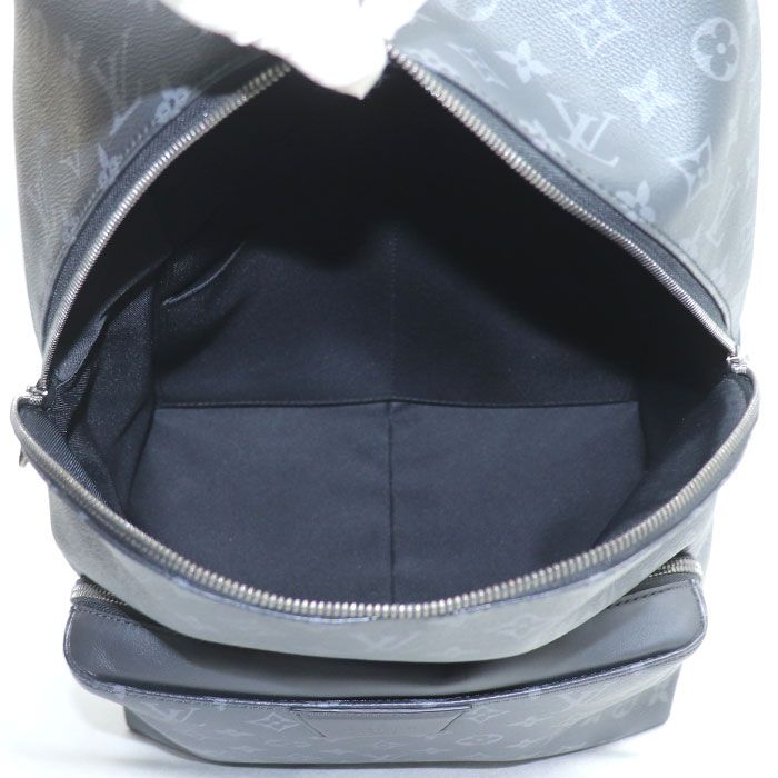 Louis Vuitton Apollo Backpack Daypack Monogram Eclipse Black M43186 Tj4108