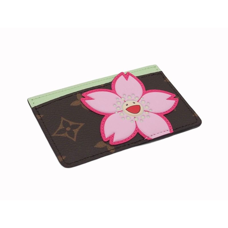 Louis Vuitton LV X Tm Card Case Porte Culte Surple Cherry Blossom