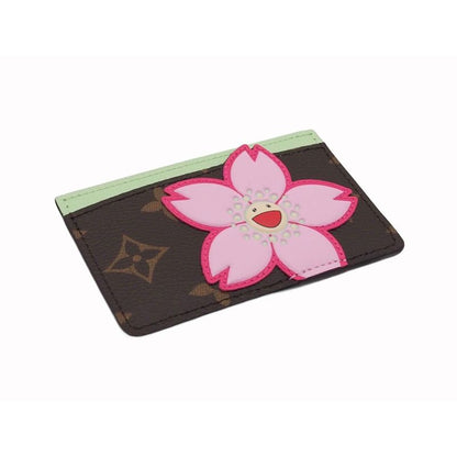 Louis Vuitton LV X Tm Card Case Porte Culte Surple Cherry Blossom
