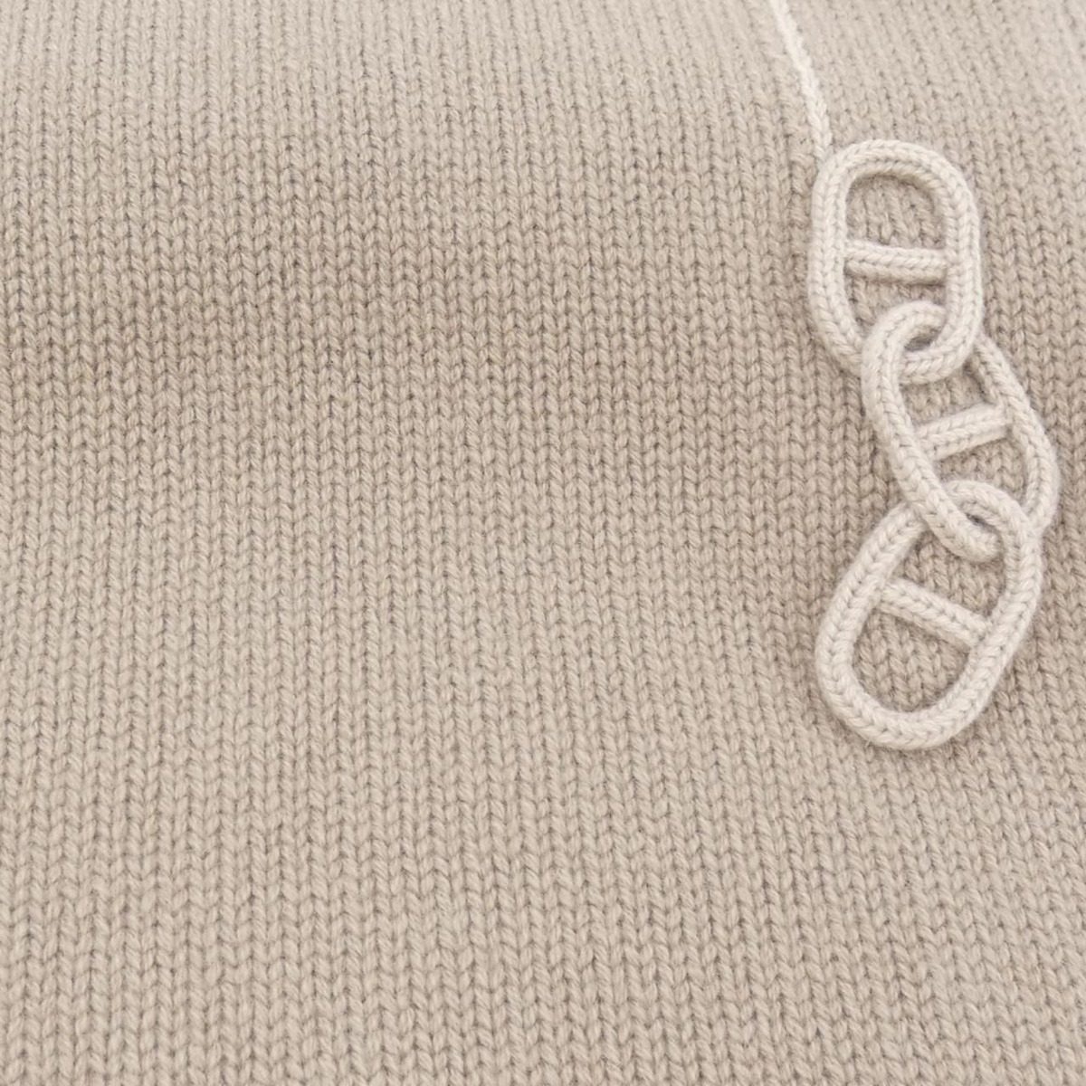 Hermes Scarf Beige — view 4