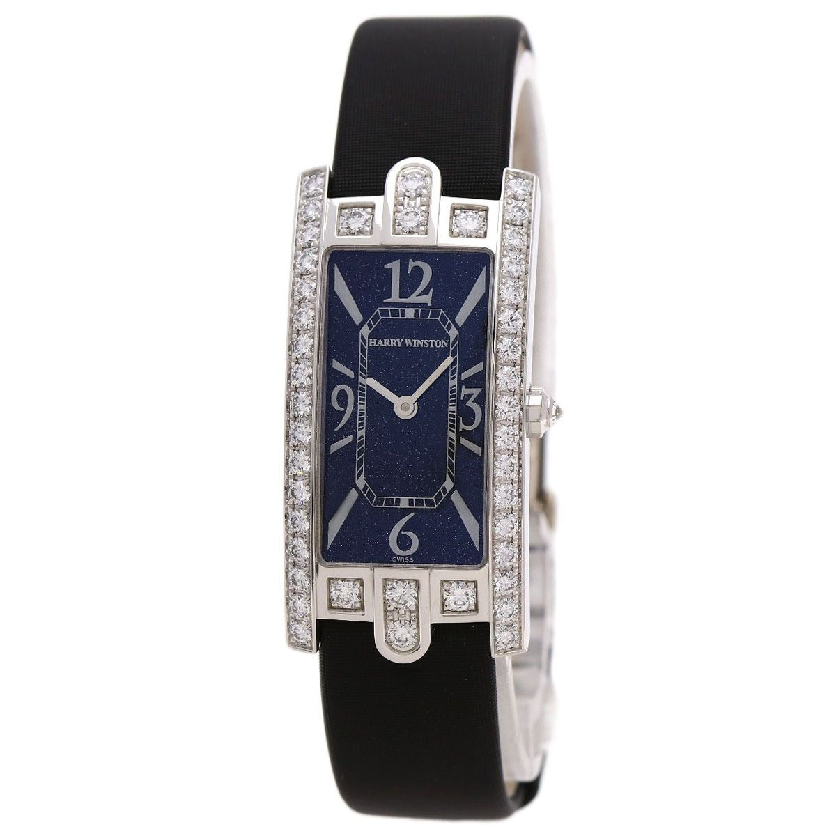 Harry Winston Avenue-c Aventurine Limited to 200 Watches 18K White