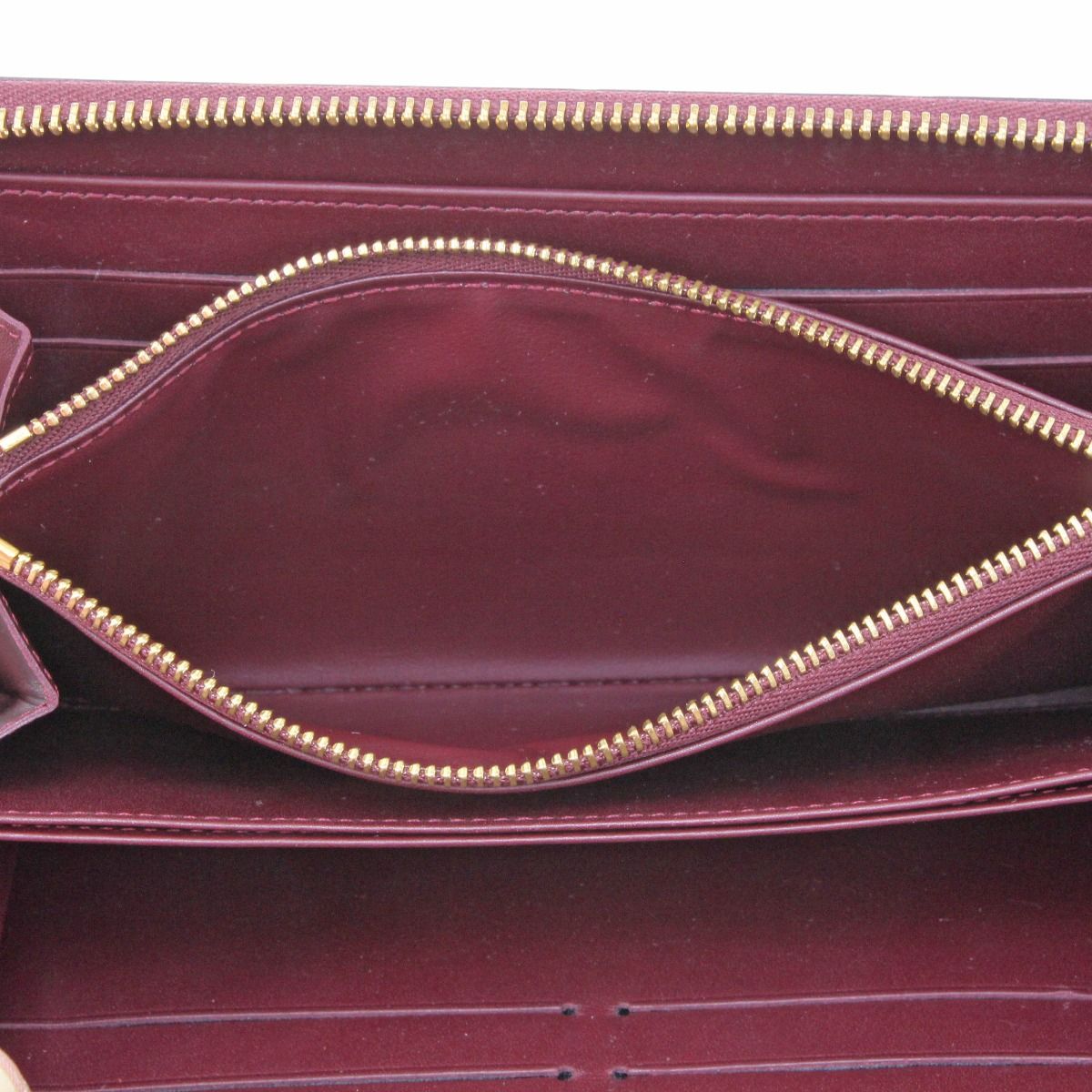Louis Vuitton Long Wallet Vernis Zippy Wallet M93575 Violet
