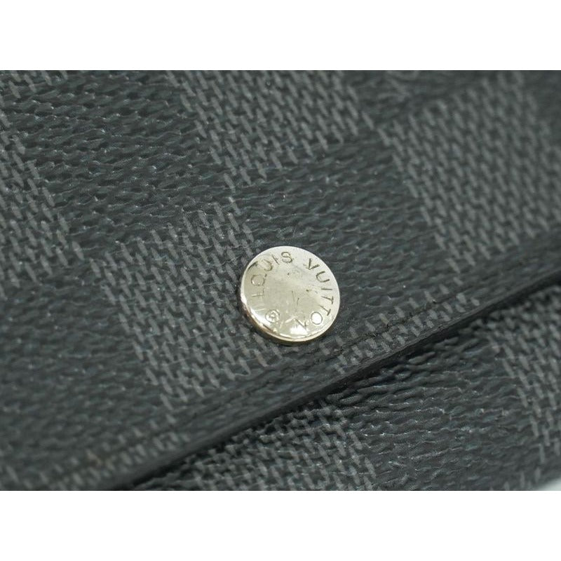 Louis Vuitton Multicles 6 Damier Graphite Key Case 6-stack Black — view 6